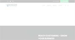 Desktop Screenshot of knightmarketinggroup.com