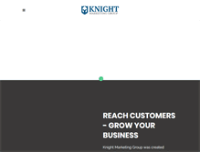 Tablet Screenshot of knightmarketinggroup.com